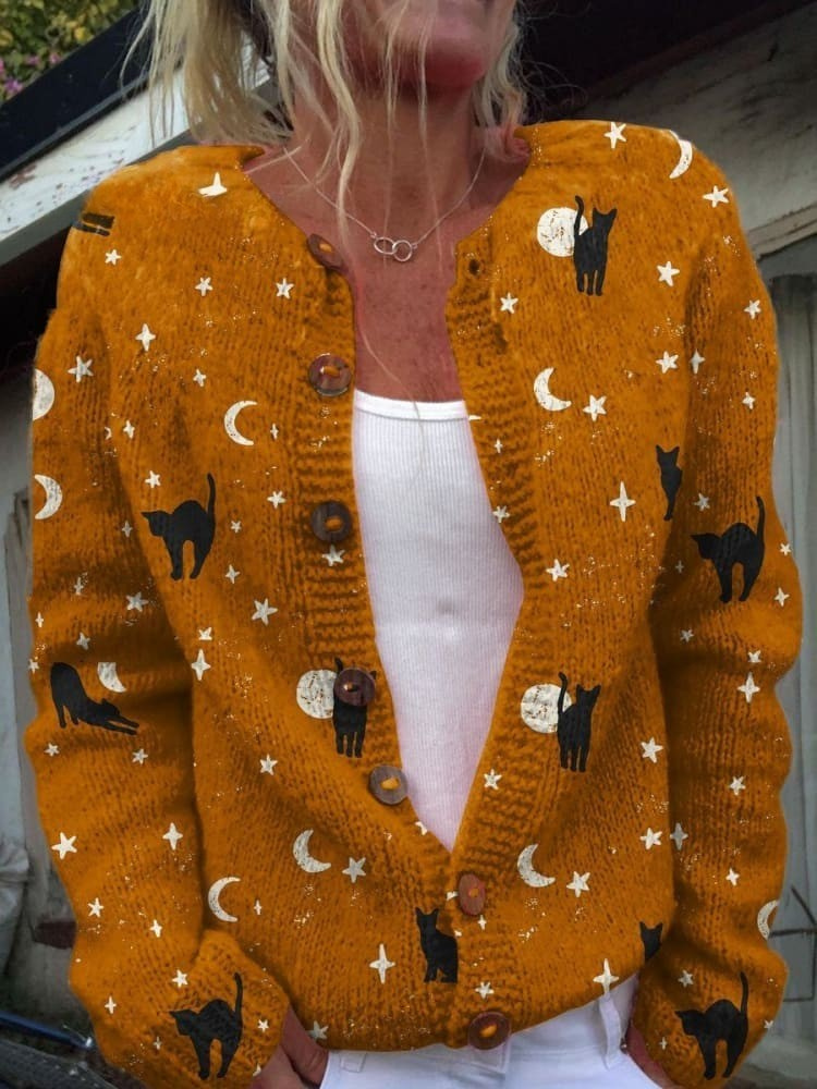 Lucy | Cat Cardigan