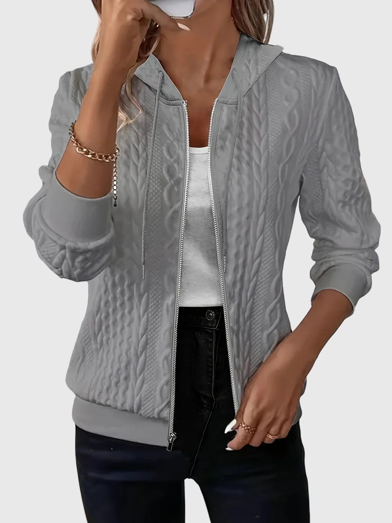 Lena | Zipper Hoodie