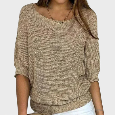 Natalie | Cozy Sweater with Round Neck