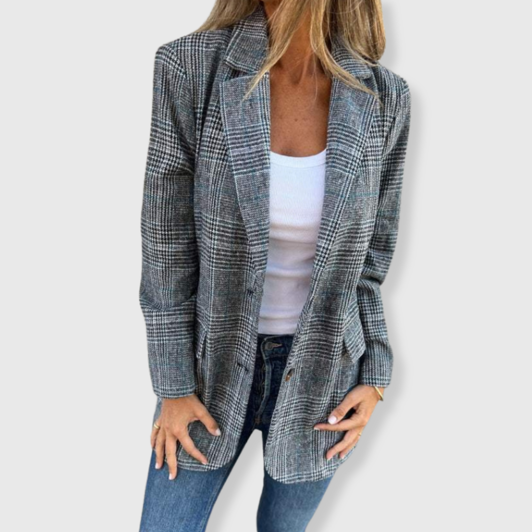 Dorothea | Classic Check Blazer