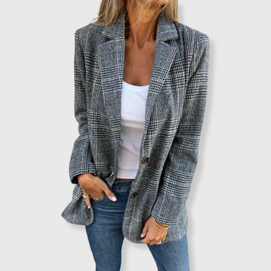 Dorothea | Classic Check Blazer