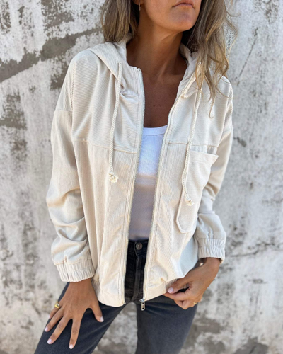 Harper | Women’s Corduroy Button-Up Jacket