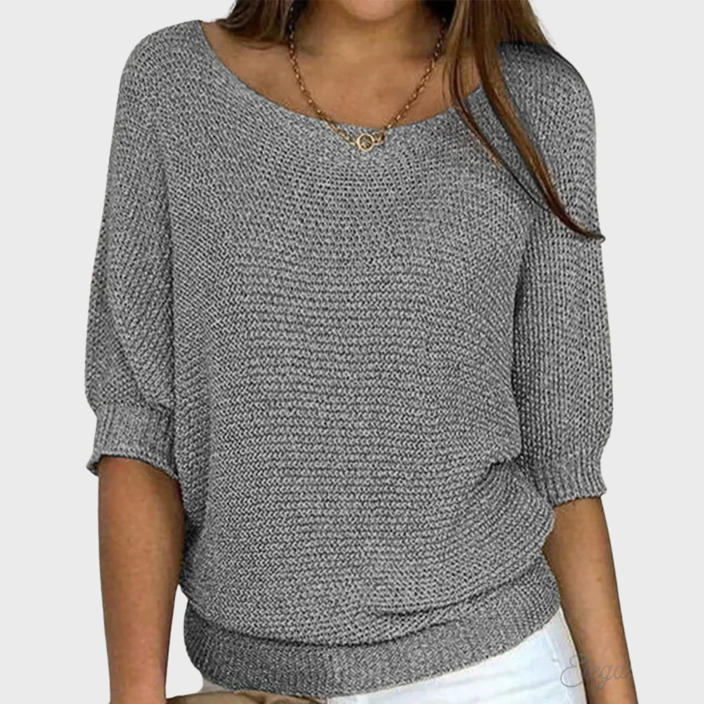 Natalie | Cozy Sweater with Round Neck