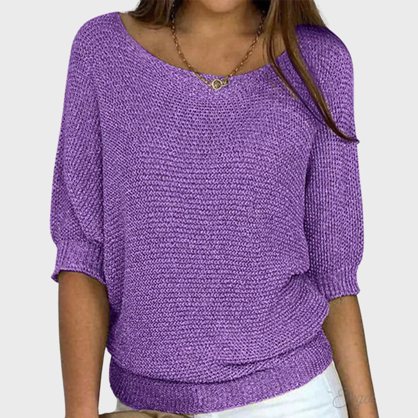 Natalie | Cozy Sweater with Round Neck