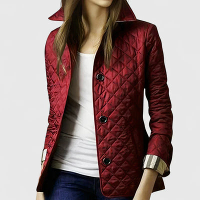 Olivia | Diamond Quilted Jacket