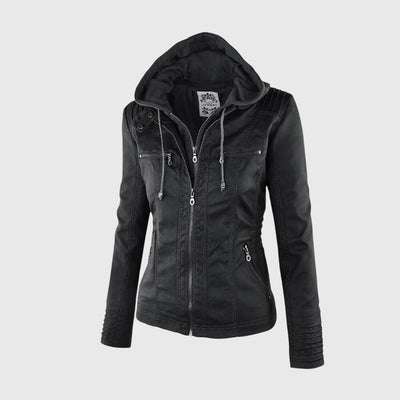 Karoline | Stylish Leather Jacket