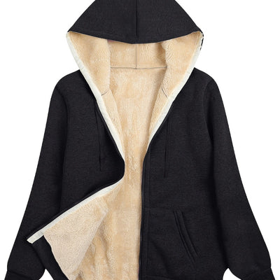 Luna | Warm Zip-Up Jacket with Hood