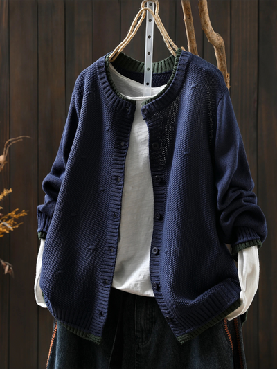 Isolde - Textured Cardigan