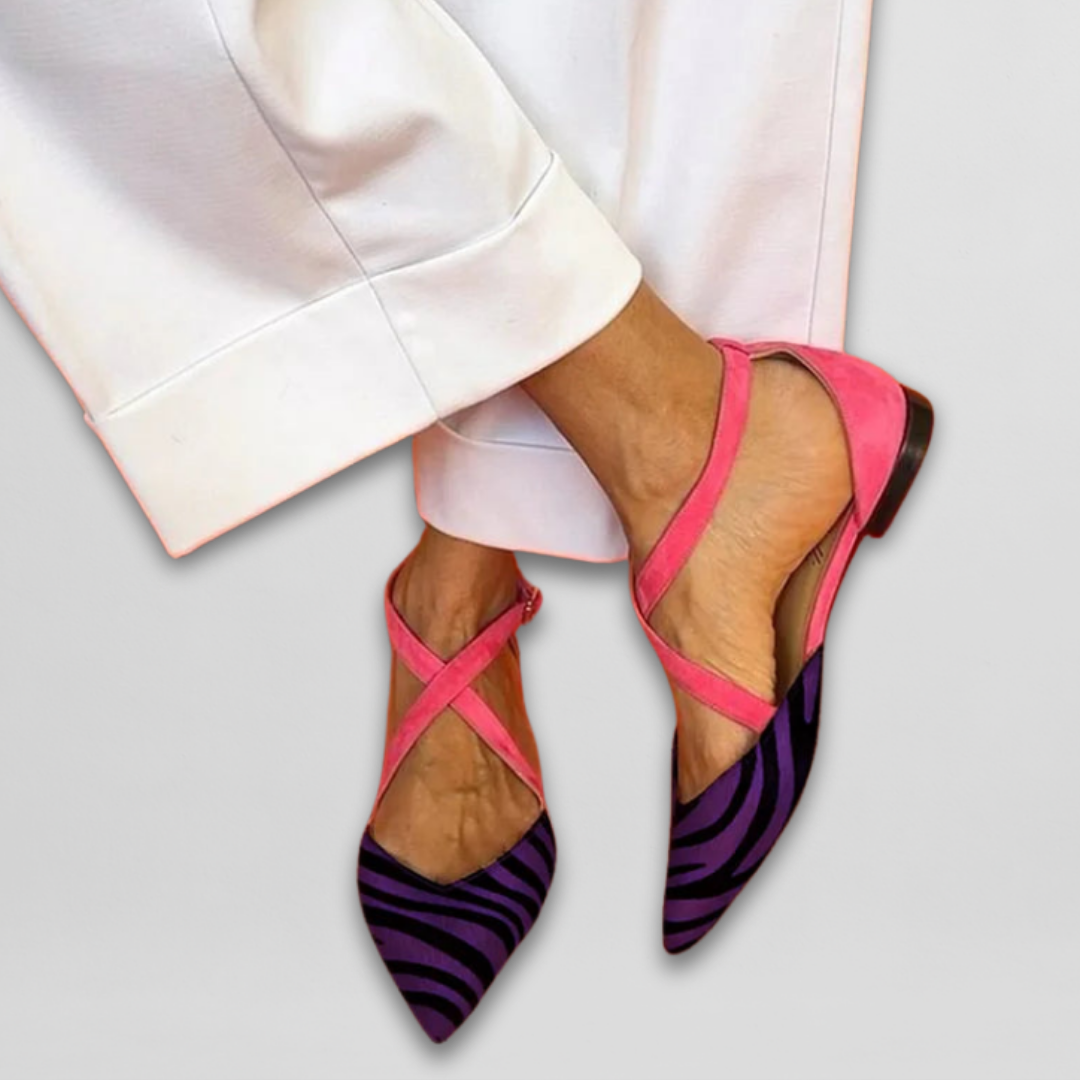Elisa | Ballet Flats with Straps