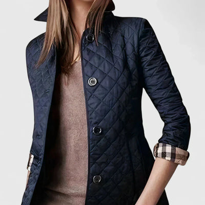 Olivia | Diamond Quilted Jacket