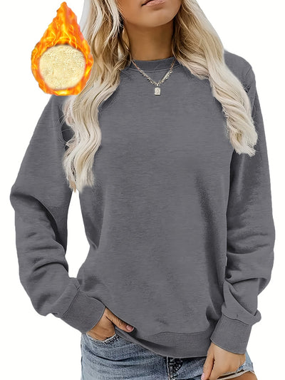 Mila | Winter Pullover Thermal Sweatshirt