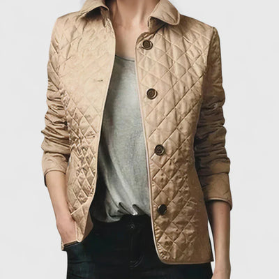 Olivia | Diamond Quilted Jacket