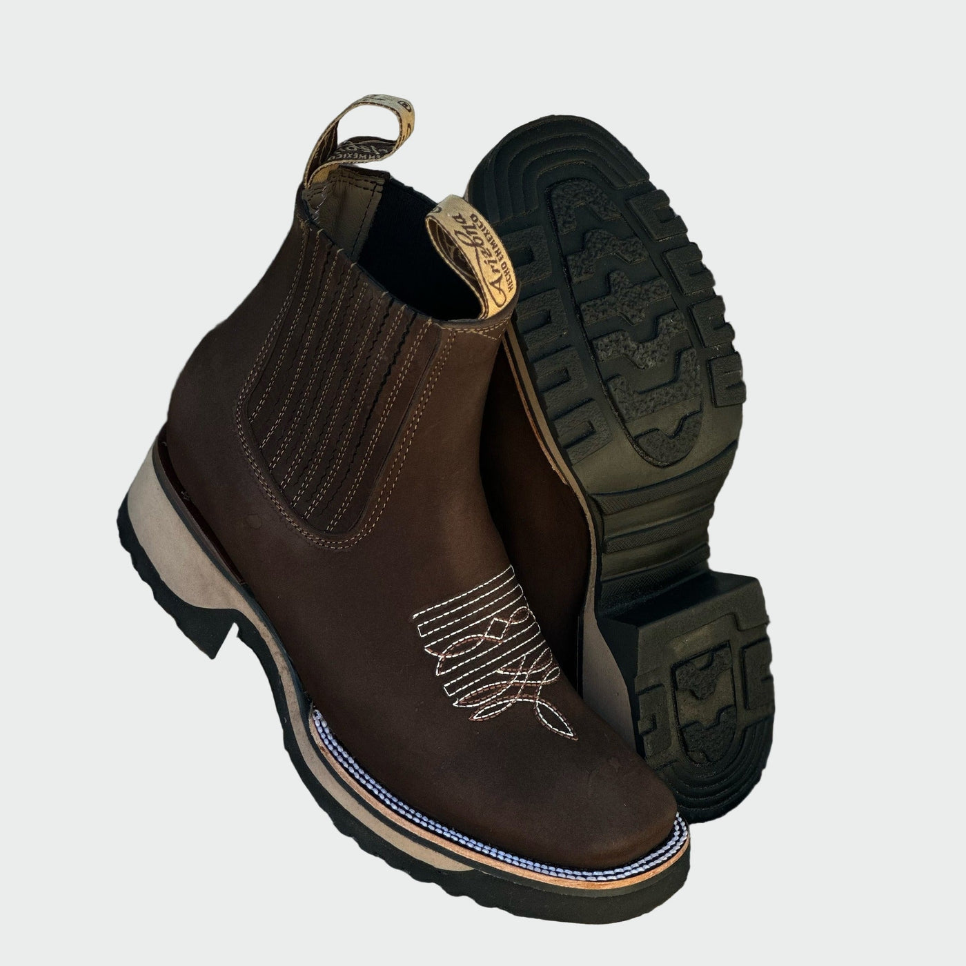 Olivia | Leather Cowboy Boots