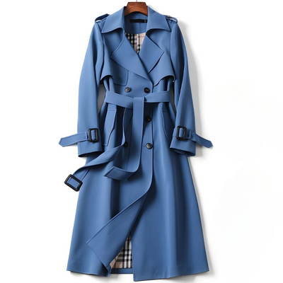 Elara | Women’s Classic Double-Breasted Trench Coat