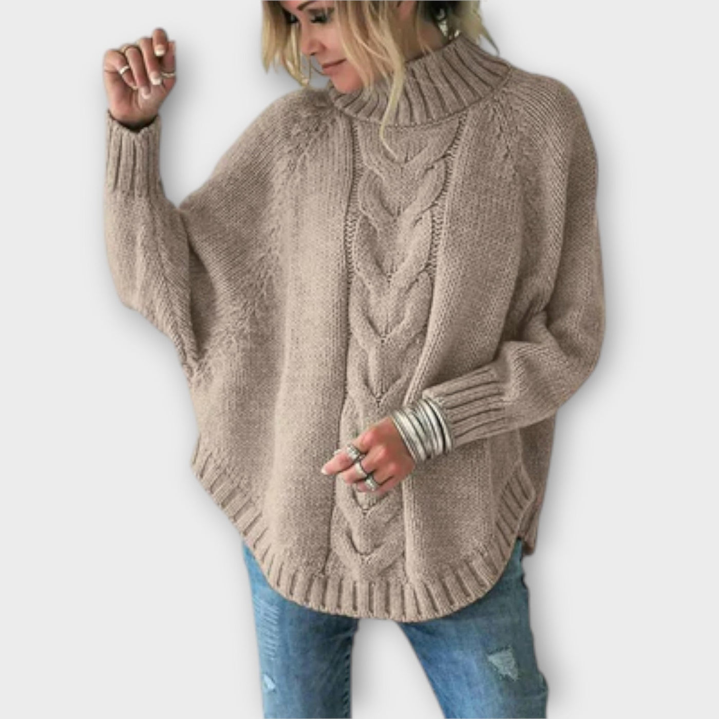 Delaney | Cable Knit Sweater