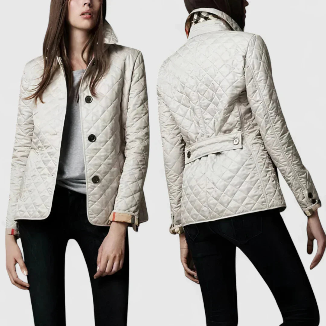 Olivia | Diamond Quilted Jacket