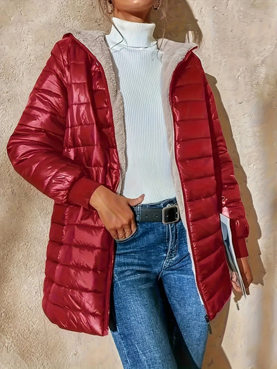 Clara | Warm Winter Hooded Puffer Jacket