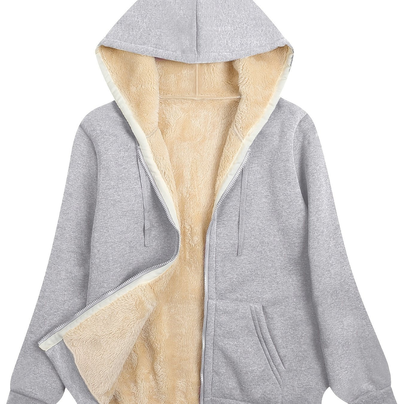 Luna | Warm Zip-Up Jacket with Hood