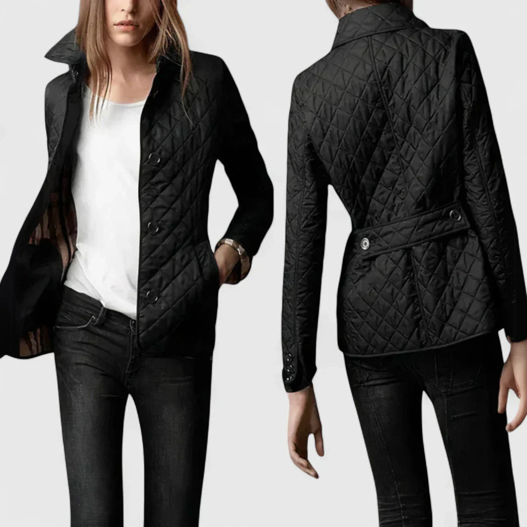 Olivia | Diamond Quilted Jacket
