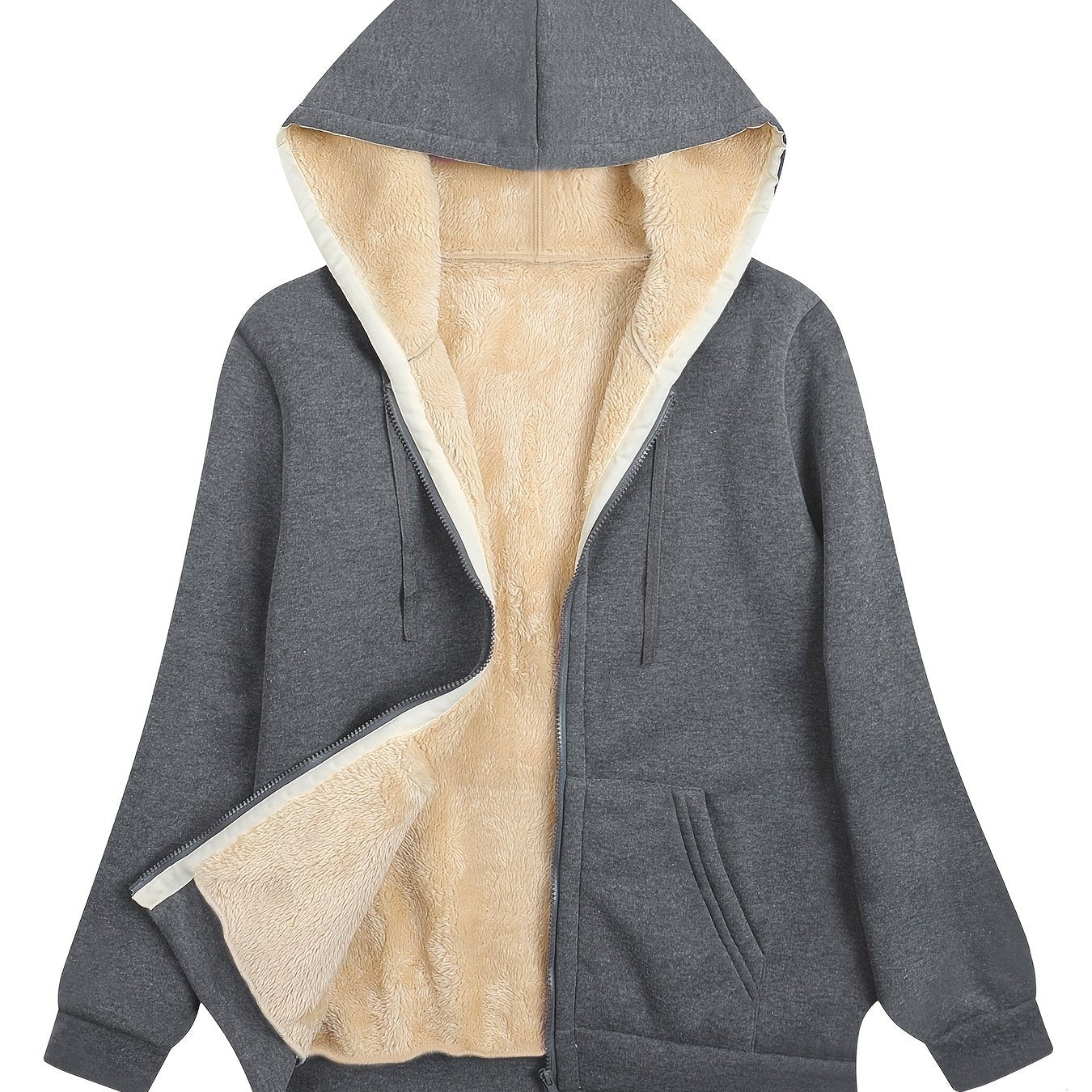 Luna | Warm Zip-Up Jacket with Hood