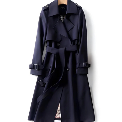 Elara | Women’s Classic Double-Breasted Trench Coat