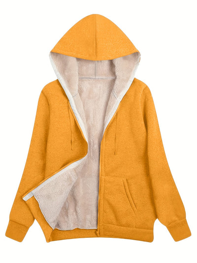 Luna | Warm Zip-Up Jacket with Hood