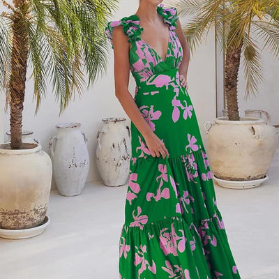 Mandy | Elegant Printed Swim Set