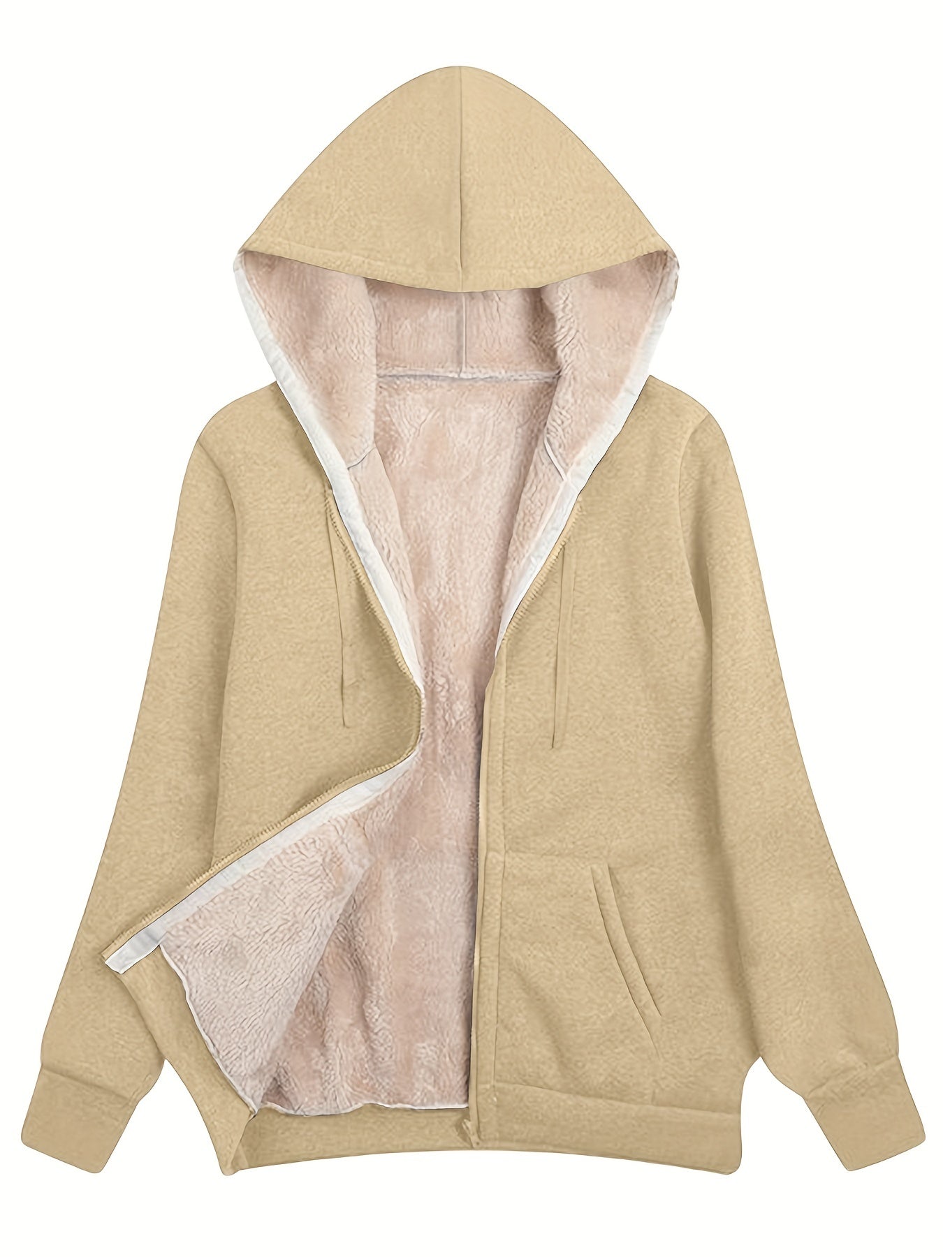 Luna | Warm Zip-Up Jacket with Hood