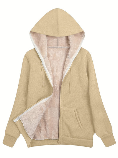 Luna | Warm Zip-Up Jacket with Hood