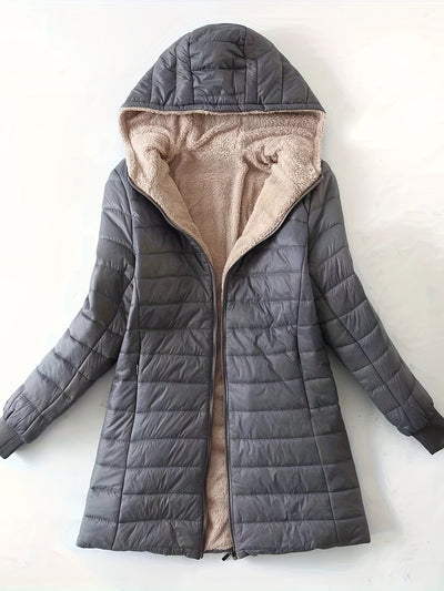 Clara | Warm Winter Hooded Puffer Jacket