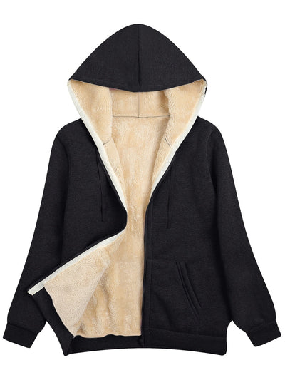 Luna | Warm Zip-Up Jacket with Hood