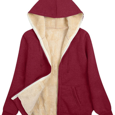 Luna | Warm Zip-Up Jacket with Hood