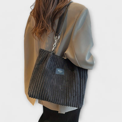 Selene - Soft Cord Shoulder Bag