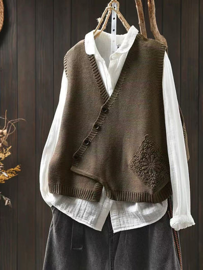 ELOWYN - Knit Vest