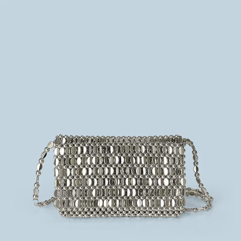 Nadia | Silver Clutch