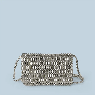 Nadia | Silver Clutch