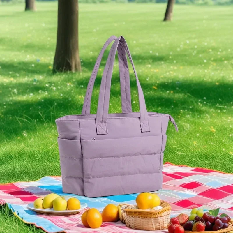 Giselle | Stiletto Fluffy Tote