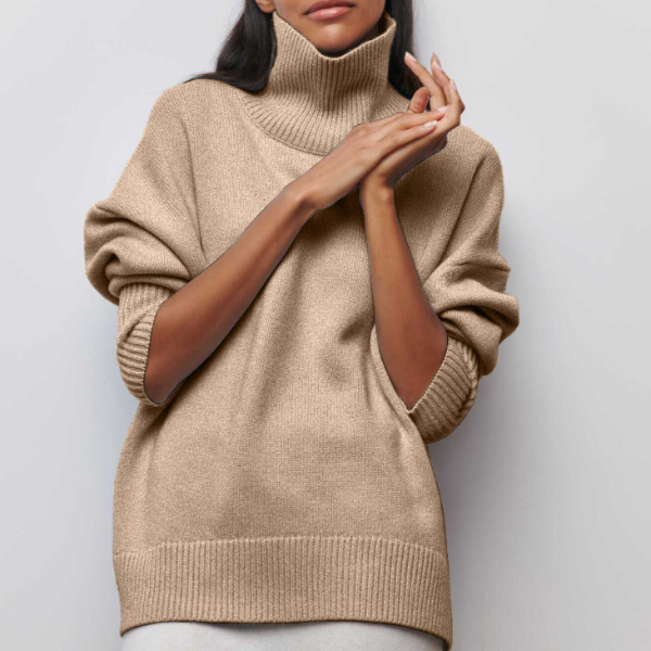 Avery | High-collar sweater