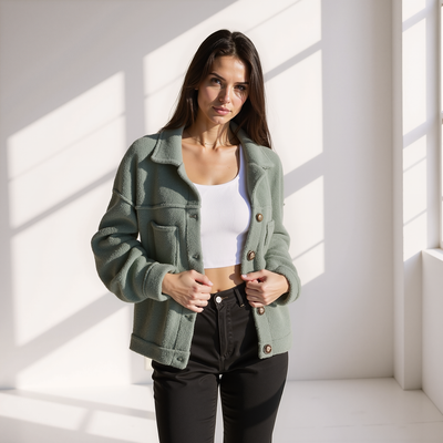 Rowan | Relaxed Fit Button Jacket