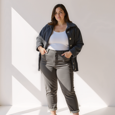 Rowan | Relaxed Fit Button Jacket