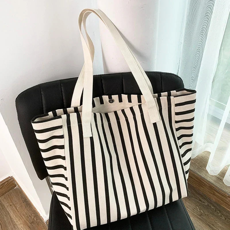 Hannah | Stylish Canvas Tote