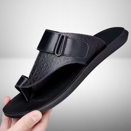 Callen Luxe | Bare Leather Sandals