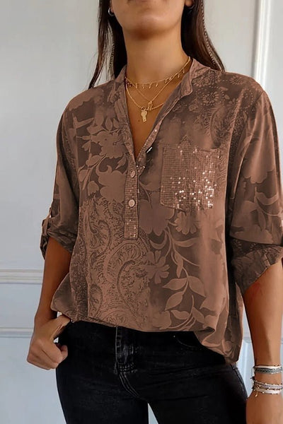 Pauline | Elegant Sequin Top