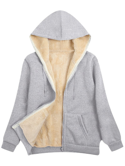 Luna | Warm Zip-Up Jacket with Hood
