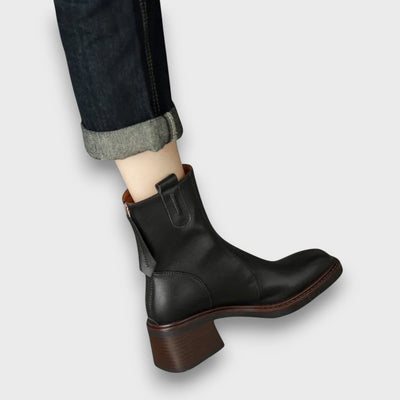 Fien | Classic Leather Ankle Boots