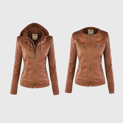 Karoline | Stylish Leather Jacket