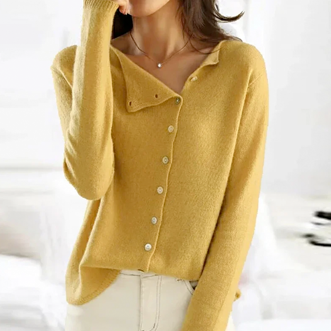 Gia | Stylish Button-Down Cardigan