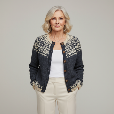 Hadley | Vintage Knitted Wool Cardigan