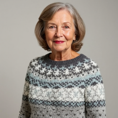 Amelia | Vintage Icelandic Wool Sweater