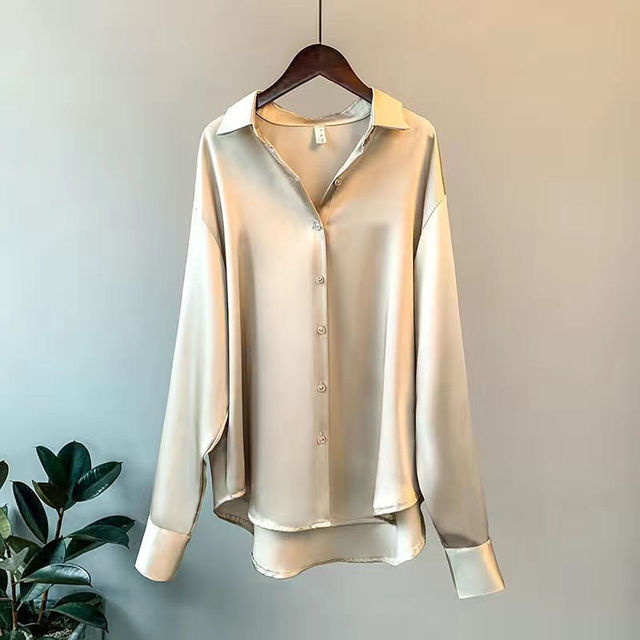 Olivia | Luxe Satin Blouse